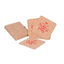 Kit Porta Copos de Feltro Redondo Personalizada