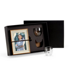 Kit Porta Retrato e Copos Personalizado