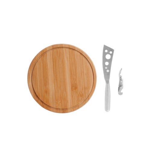 Kit Queijo e Vinho com Tábua Personalizado 