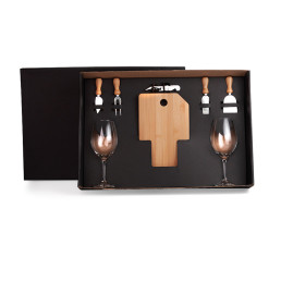 Kit Queijo e Vinho Personalizado
