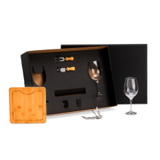 Kit Queijo e Vinho Personalizado 