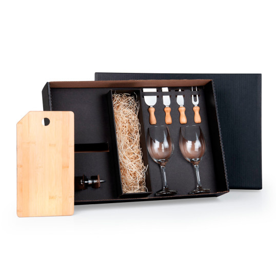 Kit Queijo e Vinho Personalizado 