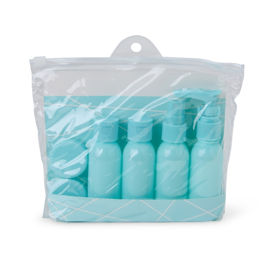 Kit Viagem Plástico 6 Peças Personalizada