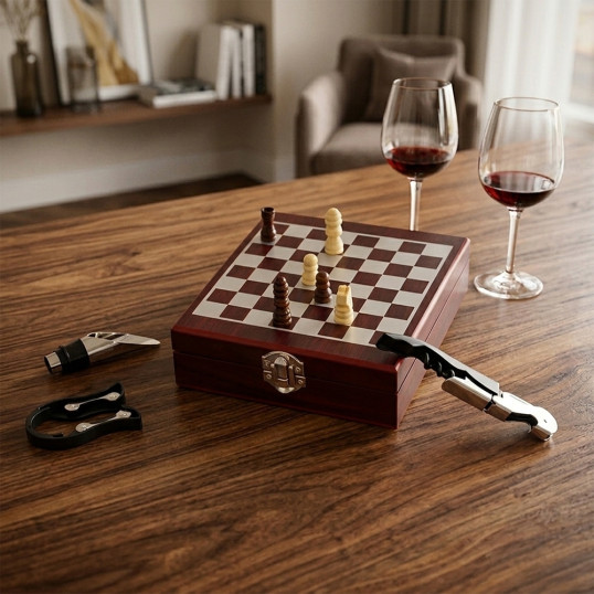 Kit Vinho 4 Peças Personalizado 