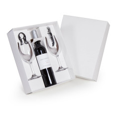 Kit Vinho com Taças e Acessórios Personalizadas 