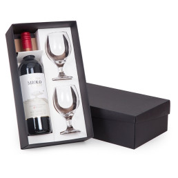 kit vinho com Taças Personalizado 