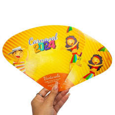 Leque Ventarola de Papel Personalizada