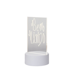 Luminária LED de Mesa Personalizado