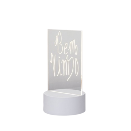 Luminária LED de Mesa Personalizado