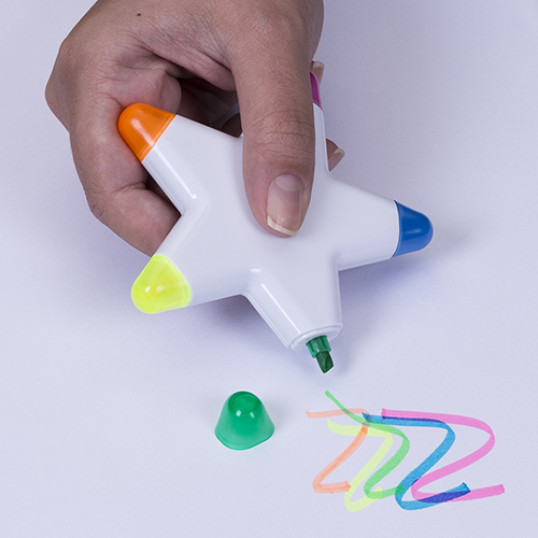 Marca Texto Estrela Personalizado