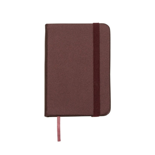 Caderneta A7 Mini Capa Sintética Brilhante Personalizada