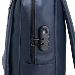 Mochila Antifurto em Couro Sintético 23 Litros Personalizada