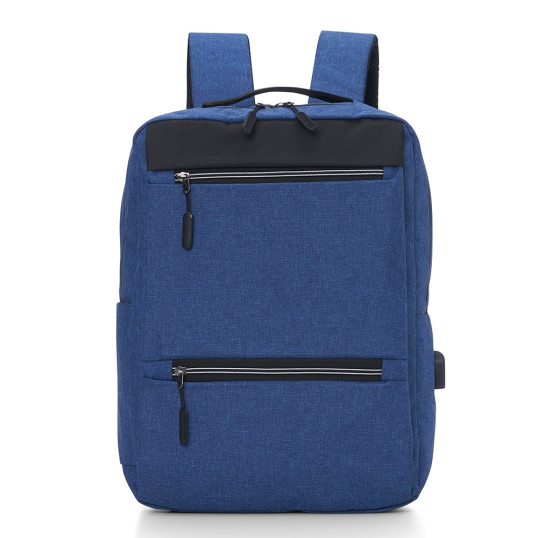 Mochila em Nylon para Notebook USB Personalizada