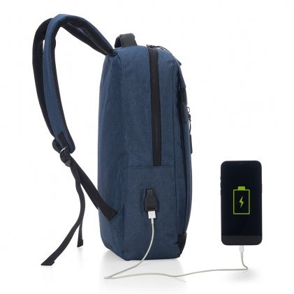 Mochila com entrada USB Personalizado