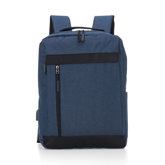 Mochila em Nylon para Notebook USB Personalizado