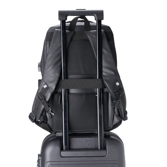 Mochila Couro Sintético USB Personalizada