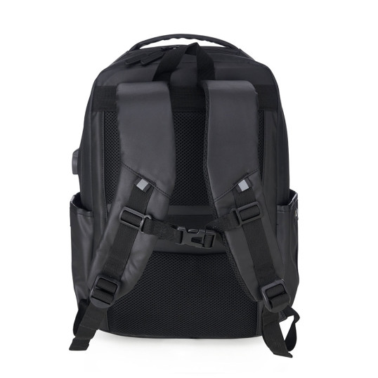 Mochila Couro Sintético USB Personalizada