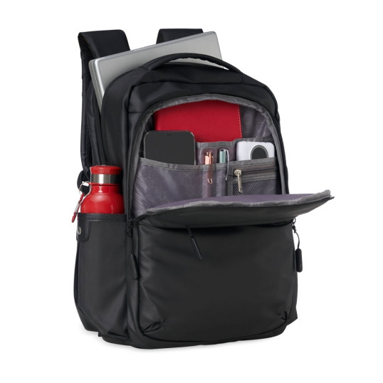 Mochila Couro Sintético USB Personalizada