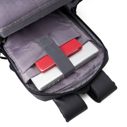 Mochila Couro Sintético USB Personalizada