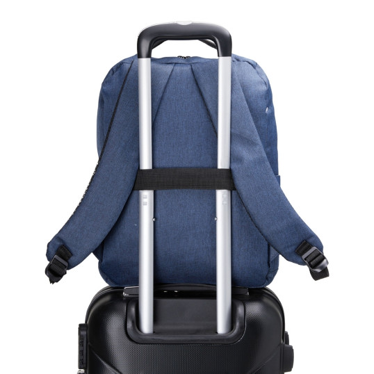 Mochila de Nylon Para Notebook USB Personalizada