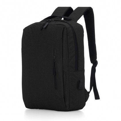 Mochila de Nylon Para Notebook USB 21L Personalizada