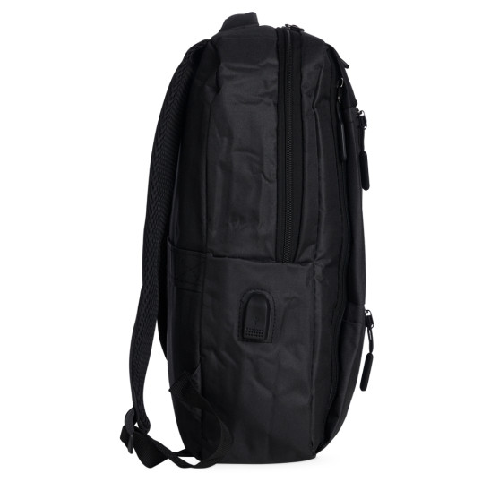 Mochila de Nylon Para Notebook USB Personalizada
