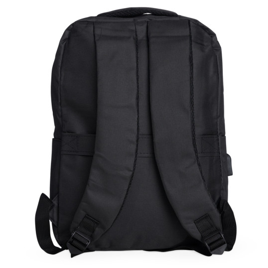 Mochila de Nylon Para Notebook USB Personalizada
