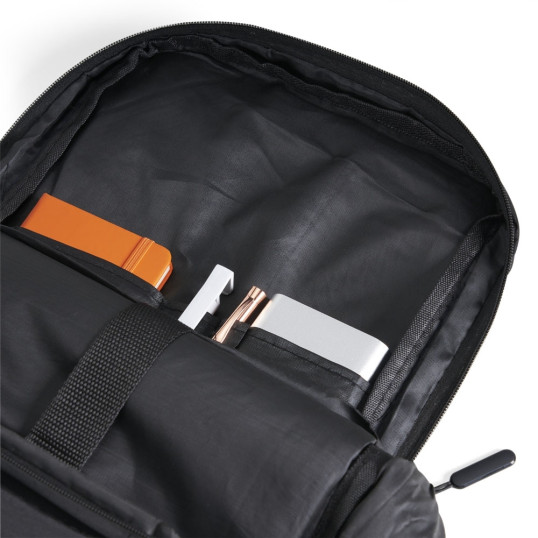 Mochila de Nylon Para Notebook USB Personalizada