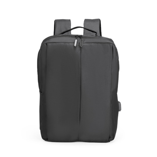 Mochila em Poliéster para Notebook USB Personalizada