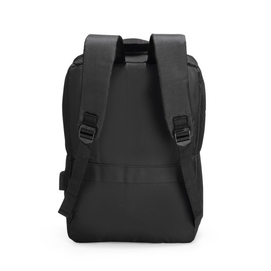 Mochila em Poliéster para Notebook USB Personalizada
