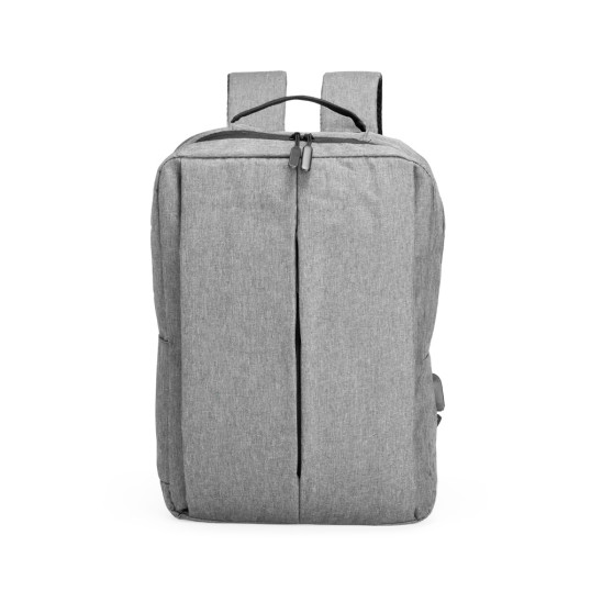 Mochila em Poliéster para Notebook USB Personalizada