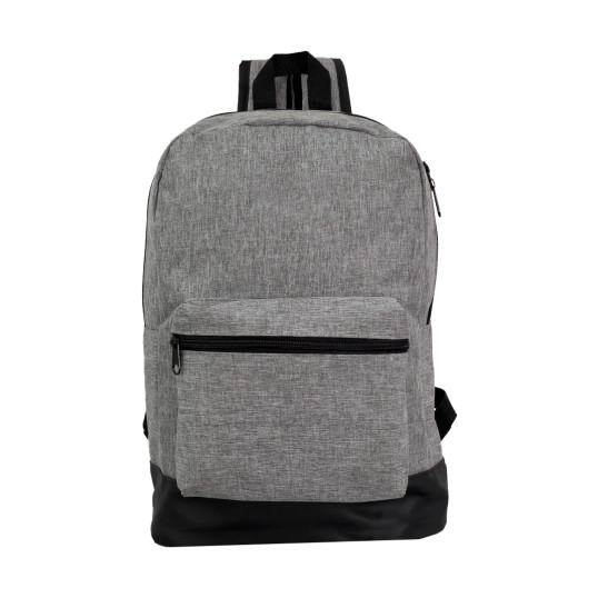 Mochila em Oxford com Detalhe em Couro Sintético Personalizada