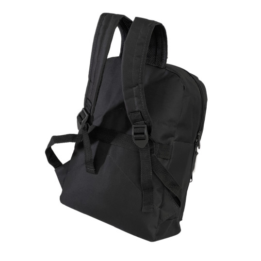 Mochila em Poliéster com Detalhe em Couro Sintético Personalizada