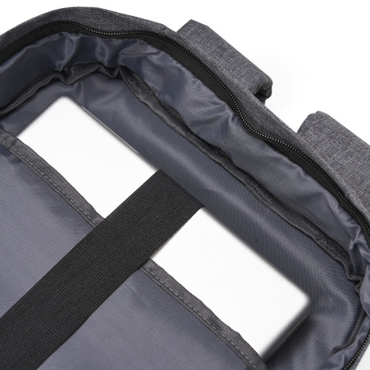 Mochila em Poliéster para notebook com Bloqueador RFID Personalizada
