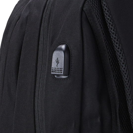 Mochila em Poliéster Para Notebook USB Personalizada