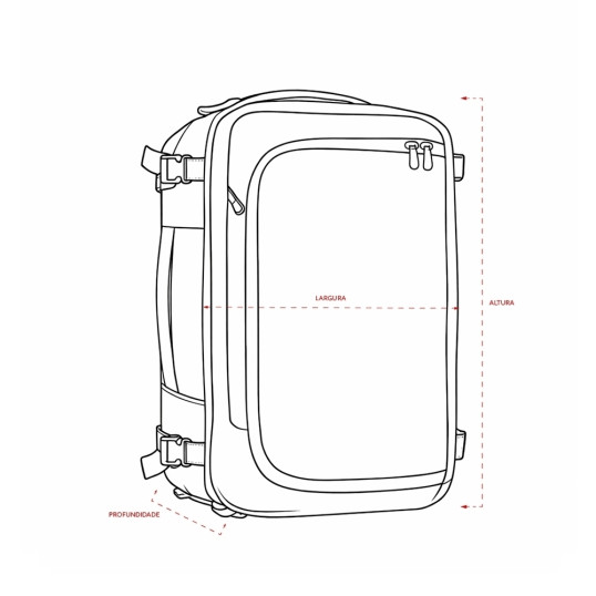 Mochila Executiva Couro Sintético Para Notebook Personalizada