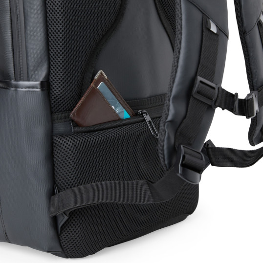 Mochila Executiva Couro Sintético Usb Personalizada