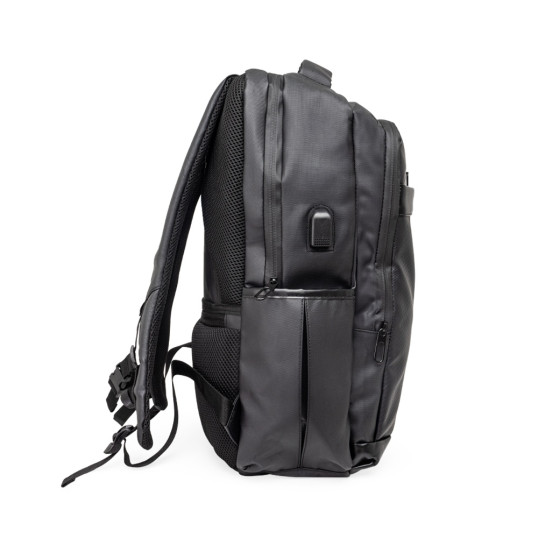 Mochila Executiva em Couro Sintético Para Notebook Personalizada