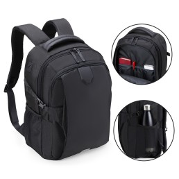 Mochila Executiva em Poliéster e PU Personalizada