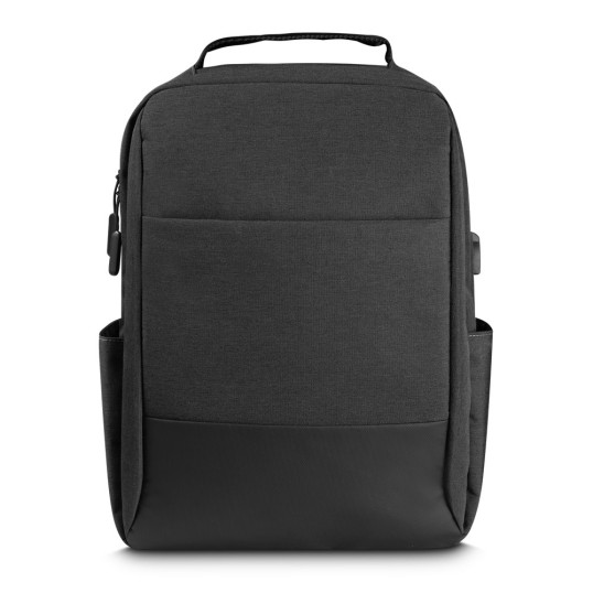 Mochila em Poliéster e PU para Notebook Personalizada