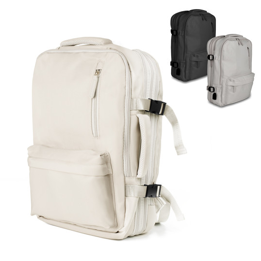 Mochila para Notebook em Poliéster Expansível Personalizada