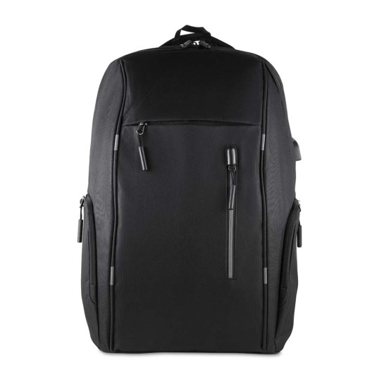 Mochila para Notebook em poliéster USB Personalizada
