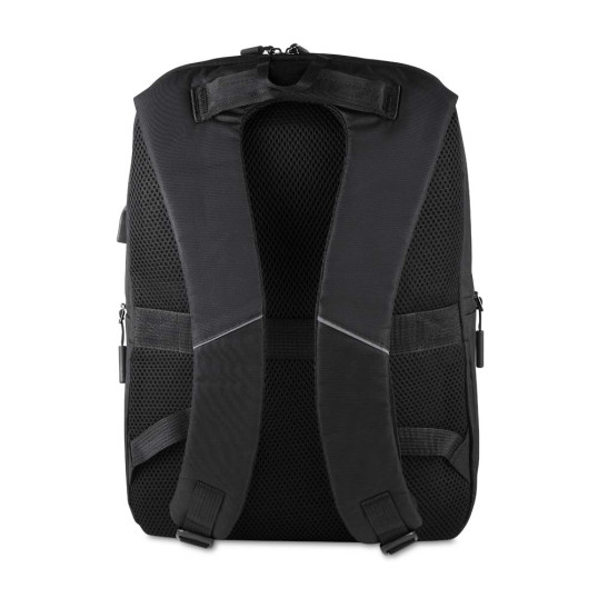 Mochila para Notebook em poliéster USB Personalizada