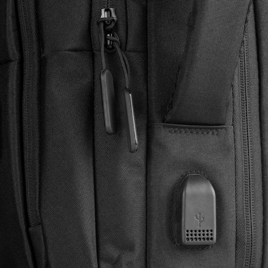 Mochila Premium Pasta para Notebook USB Personalizada