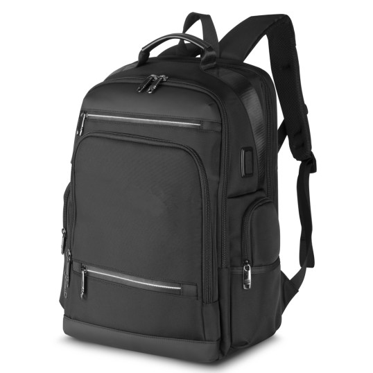 Mochila Premium Em Nylon Para Notebook USB Personalizada