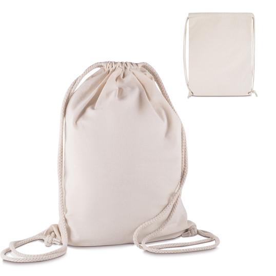 Mochila Saco Algodão Cru Personalizada