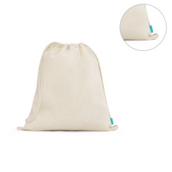 Mochila Saco Algodão Cru Personalizada