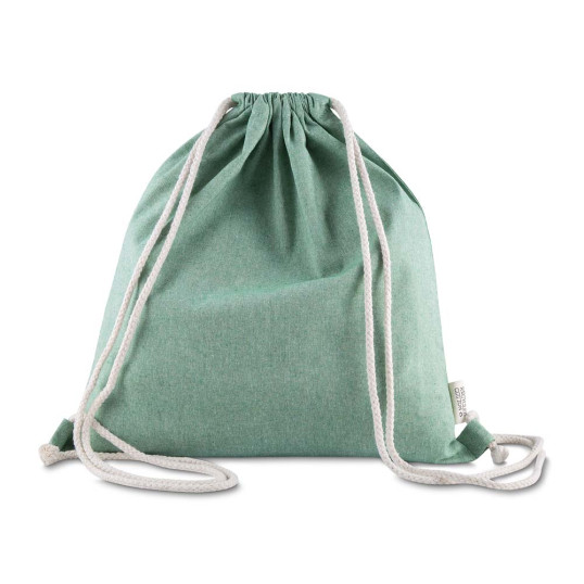 Mochila Saco Algodão Reciclado Mescla Personalizada