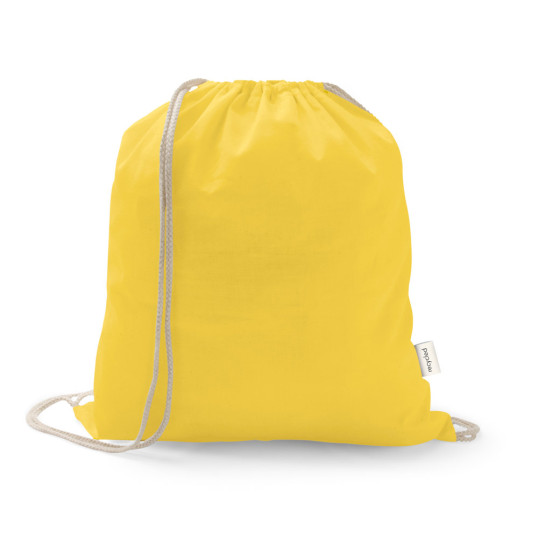 Mochila Saco em Algodão Reciclado e Poliéster Personalizada