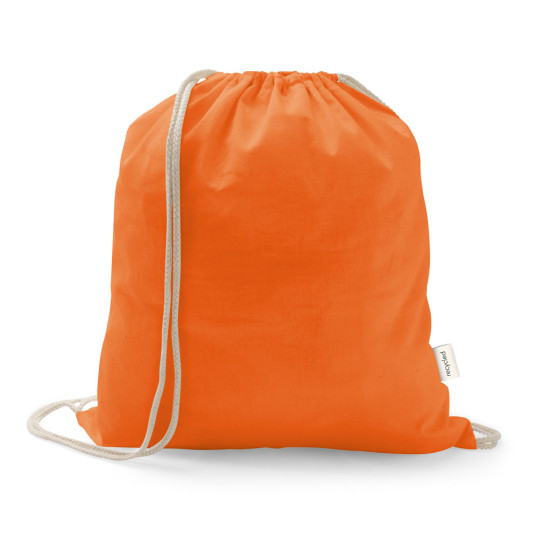 Mochila Saco em Algodão Reciclado e Poliéster Personalizada